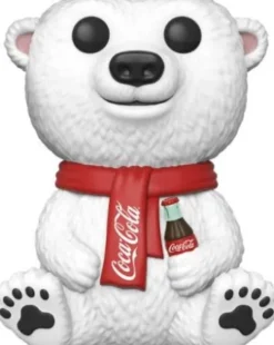 Ours Polaire Coca-Cola - 25 cm