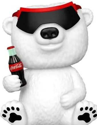 Ours polaire Coca-Cola des années 90
