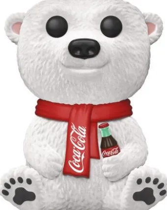Ours Polaire Coca-Cola - Floqué