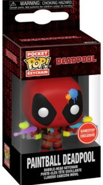 Paintball Deadpool - Porte clés
