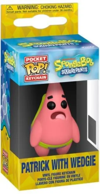 Patrick (short remonté dans les fesses) - Porte-clés