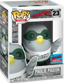 Paulie Pigeon vert et blanc