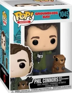 Phils Connors avec Punxsutawney Phil