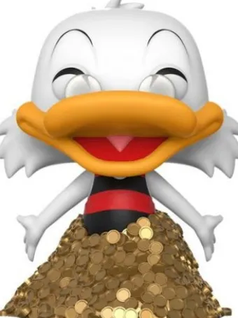 Picsou dans Tas de Pièces d'Or