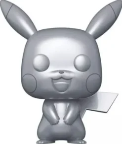 Pikachu Argent - 25 cm