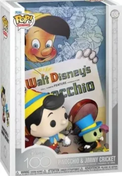 Pinocchio & Jiminy Cricket - Movie Poster