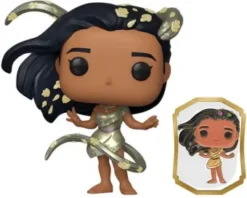 Pocahontas - Métallique Pin doré