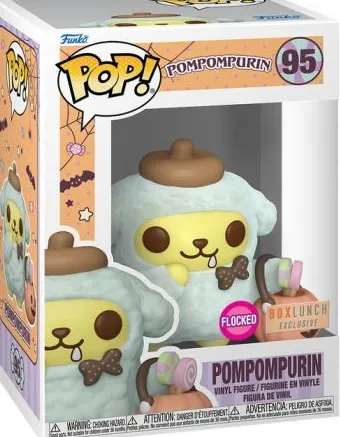 Pompompurin avec seau citrouille - Flocked