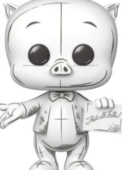 Porky Pig - Esquisse