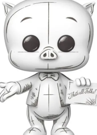 Porky Pig - Esquisse