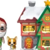 Père Noël & Noix de Muscade avec Maison
