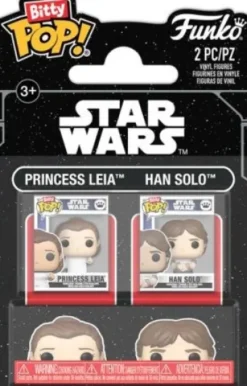 Princesse Leia & Han Solo - Pack Bitty Pop