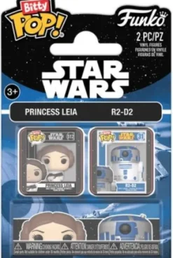 Princesse Leia & R2-D2 - Bitty Pop Pack
