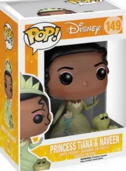 Princesse Tiana avec Naveen la Grenouille