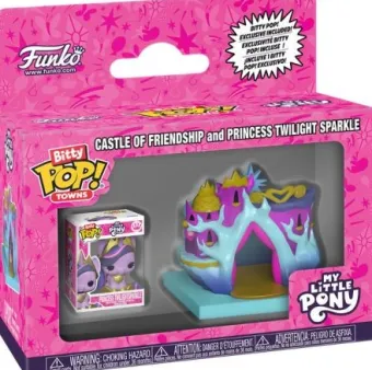 Princesse Twilight Sparkle et Château de l'amitié - Bitty Pop