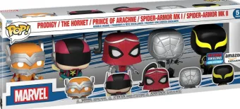 Prodigy / Hornet / Prince of Arachne / Spider-Armor MK I / Spider-Armor MK II - Pack