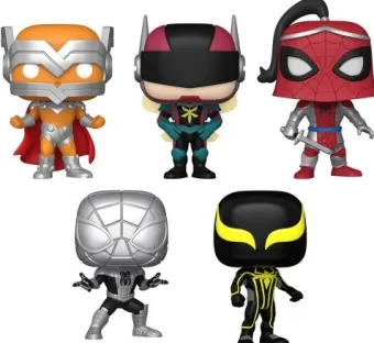 Prodigy / Hornet / Prince of Arachne / Spider-Armor MK I / Spider-Armor MK II - Pack