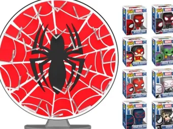 Présentoir Bitty Pop Spider-Man Toile