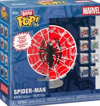 Présentoir Bitty Pop Spider-Man Toile