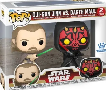 Qui-Gon Jinn vs. Dark Maul - 2 Pack