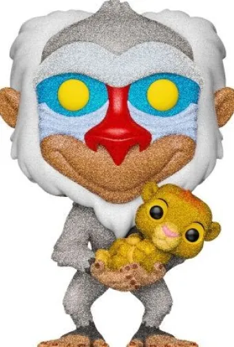 Rafiki avec Simba - Diamond Glitter