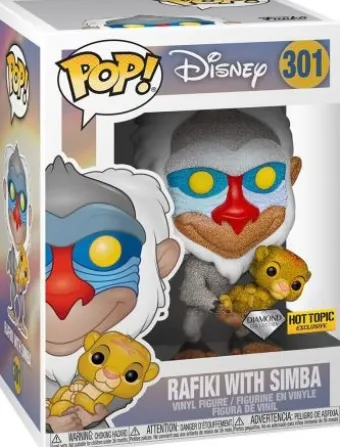 Rafiki avec Simba - Diamond Glitter