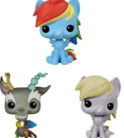 Rainbow Dash, Discord & Derpy - 3 pack - Pocket