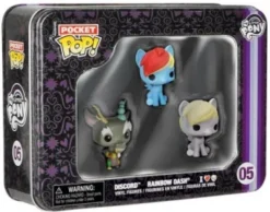 Rainbow Dash, Discord & Derpy - 3 pack - Pocket