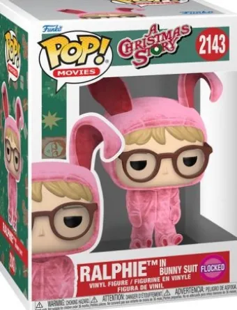 Ralphie en tenue de lapin - Flocké