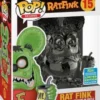 Rat Fink - Chromé Gris