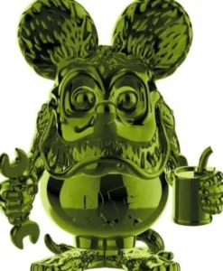 Rat Fink - Chromé Vert