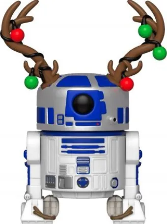 R2-D2 avec cornes de renne