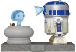 R2-D2 et Princesse Leia Hologramme