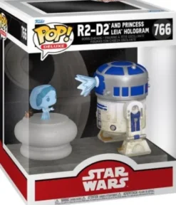 R2-D2 et Princesse Leia Hologramme