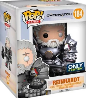 Reinhardt Sans casque - 15 cm
