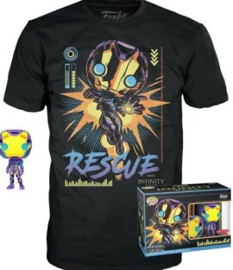 Rescue (Black Light) - T-Shirt