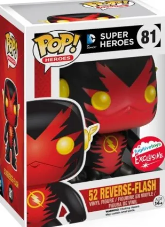 Reverse Flash avec Costume Rouge et Noir (New 52)