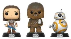 Rey, Chewbacca et BB-8 - 3 Pack