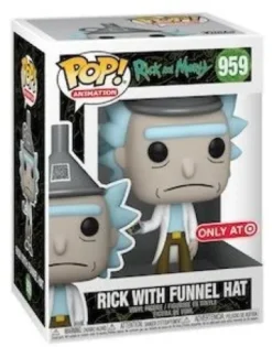 Rick avec chapeau entonnoir