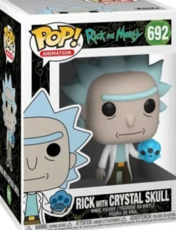 Rick avec Crâne de Crystal