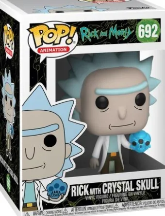 Rick avec Crâne de Crystal