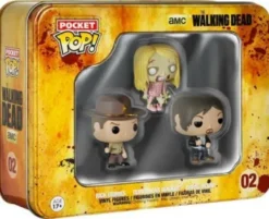 Rick Grimes, Teddy Bear Walker, Daryl Dixon - 3 Pack
