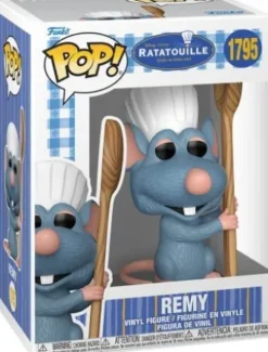 Rémy avec une cuillère de cuisine