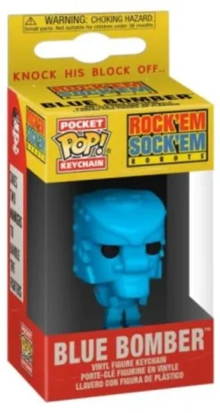 Robot Blue Bomber - Porte clés