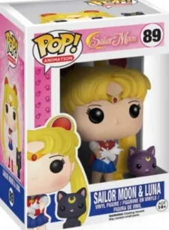 Sailor Moon avec Luna