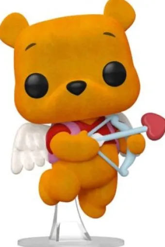 Saint Valentin Winnie l'Ourson - Flocked