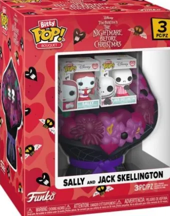 Sally & Jack Skellington Bouquet (Saint-Valentin) - Pack