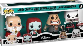 Sandy Claws/Sally Sewing/Mayor/Jack Skellington - Pack