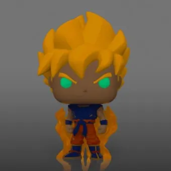 San Goku super saiyan - Glow In The Dark