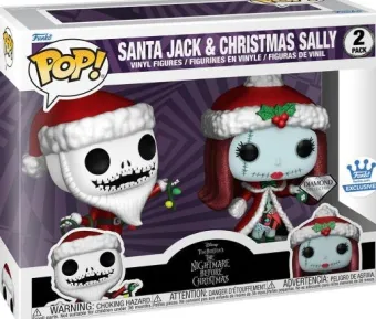 Santa Jack & Christmas Sally Diamond - 2 Pack